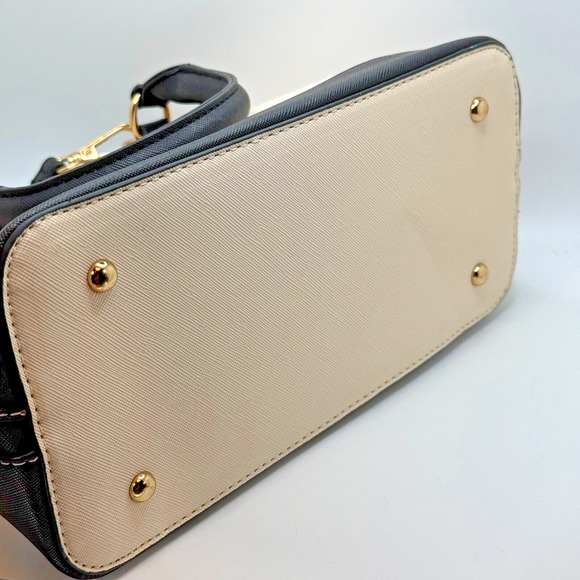 Lovevook Black Beige Satchel Handbag for Women Small Crossbody Bags Shoulder - Picture 15 of 15